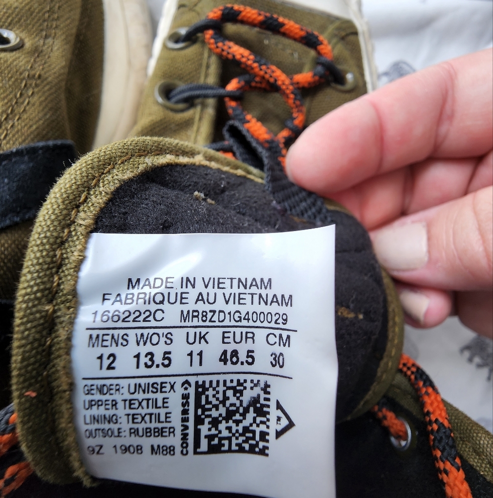 Converse All Star Size 12us - image 2